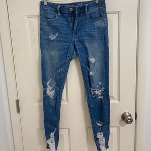 American Eagle high waisted jeans